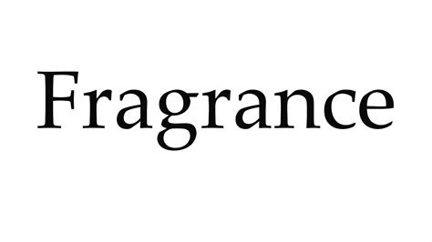 cologne perfume pronunciation